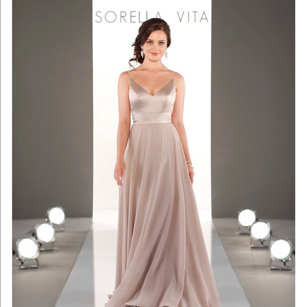 Sorella Vita Dusty Rose Bridesmaid dress